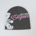 Manufacturers 100% Acrylic Jacquard Beanies No Cuff Fold Cuffless Winter Skull Cap Knit Hat With Logo
