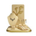 Multi-function Fancy customize jewelry showcase props high end jewelry sets display stand for jeweler shop jewelry showroom