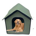 Collapsible Pet Shelter Waterproof Cat Litter Kennel Stray Cat Litter Outdoor Rainproof Dog House Cat House Villa Tent