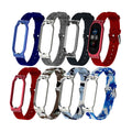 IVANHOE Canvas Strap for Xiaomi Mi Band 6 Wrist Straps for Mi Band 5 Colorful Bracelet Stick Cloth Bands for Miband 5 Accessory