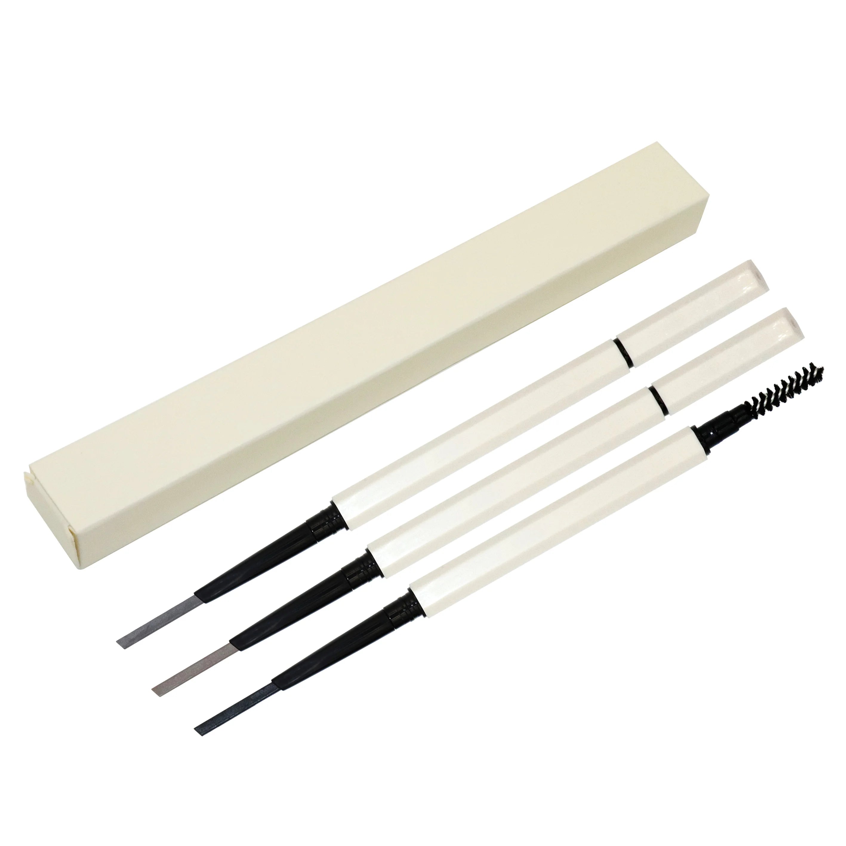 Custom Label Waterproof Ultra Slim Eyebrow Definer Private Label Thin Double Head Eyebrow Pencil