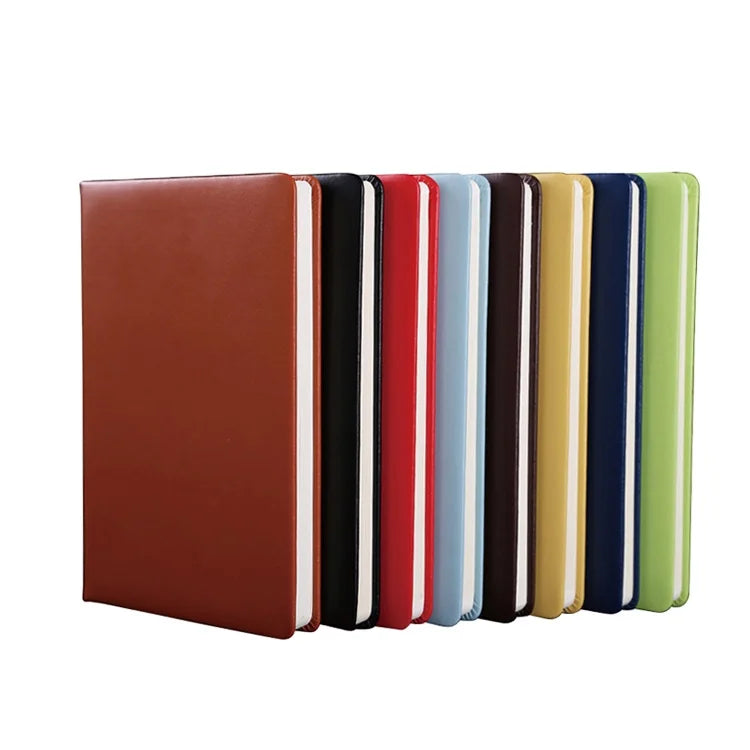 Customizable A5 Office School PU Notebooks Available in a Variety of Colors Leather Notebooks Lined Pages Smart