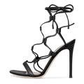 Women High Heel Strappy Sandals Trendy Heels Women 2021 Heeled Ladies Shoes
