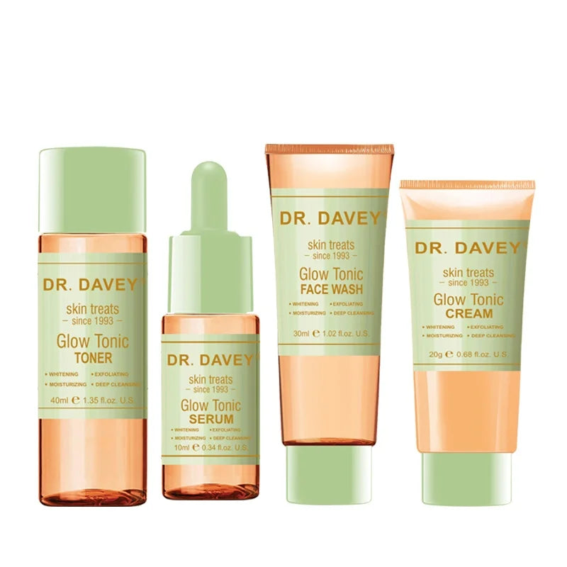 PIXII Glow Toni Set(face Wash Gel+toner+serum+face Cream)