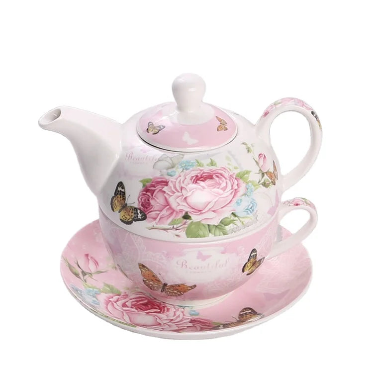 Personalized Ceramic Stoneware Coffee Tea Pot Moroccan Teapot With Lid Suitable for Afternoon Tea Rustic Style Ceramic Teapot
