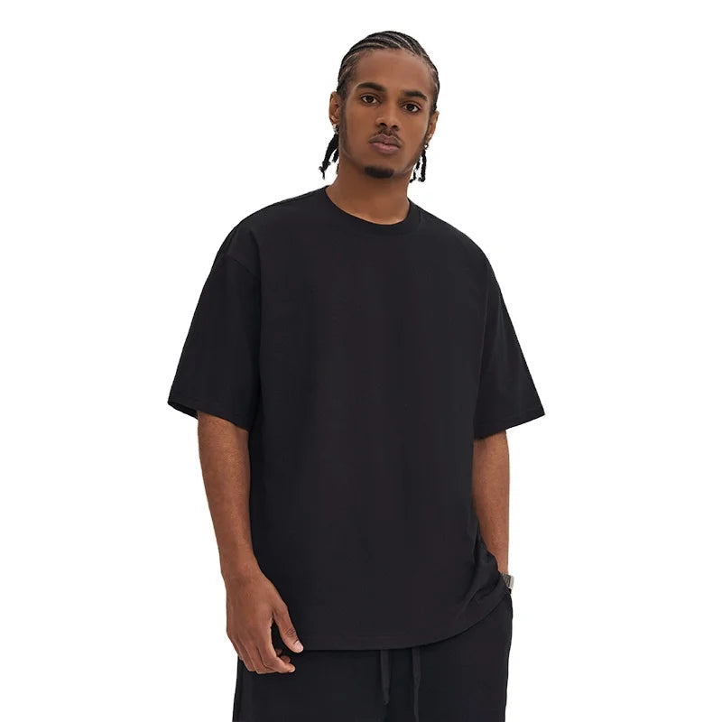 100% Cotton Sublimation Printed Blank Plain Oversized Graphic Uniform Custom Heavyweight Logo Custom Tshirt