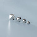 High Grade S925 Sterling Silver Geometric Spacer Broken Beads for Jewelry Making