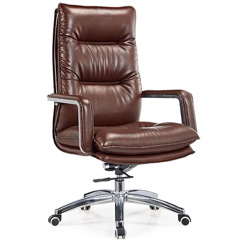 Modern High Back PU Ergonomic Swivel Office Chair boss Ceo Executive Luxury Leather Office Chair
