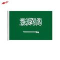 In-Stock 3x5 Ft Saudi Arabia Flag World Flag 100% Polyester with Brass Grommets Digital Printed Quality Nylon Silk Banners