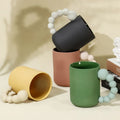 500ml Cute Customizable Coffee Cup Nordic Ceramic Coffee Mug with logo on Stock