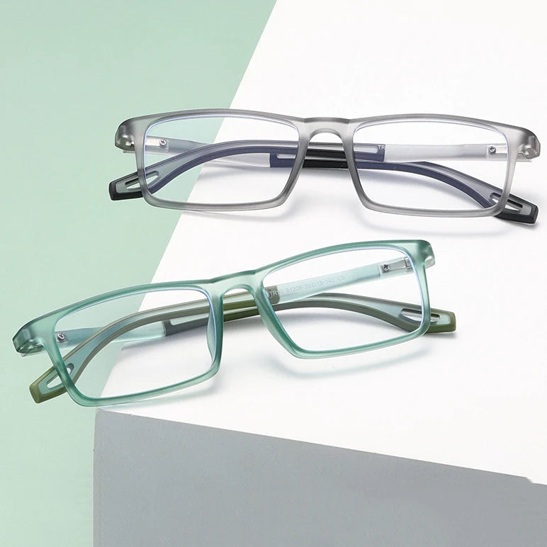 Square Male Glasses Vintage Driving Fishing Eyeglasses Sport Shades UV400