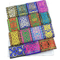 10cm Diy Clothing Sewing Mpolyester Lace Fabric Material Costume Bag Colourful Jacquard Webbing Lace Trims Ethnic Lace Ribbons