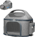 Fashion Outdoor Portable  Adjustable Foldable Expandable Pet Carrier Cage Bag for Cat