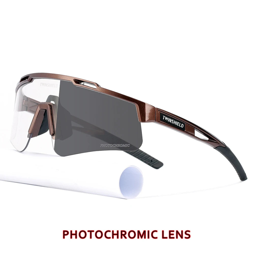 Dropshipping Photochromic Cycling Sport Sunglasses Men Fishing Golf Driving Sun Glasses Bike Biking Eyewear UV400 Windproof
