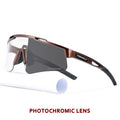 Dropshipping Photochromic Cycling Sport Sunglasses Men Fishing Golf Driving Sun Glasses Bike Biking Eyewear UV400 Windproof