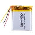3 Lines 603040 Li Ion Polymer Battery 3.7 V Rechargeable 800mah Lithium Batteries With Pcb Protection