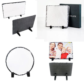 Personalized Manufacturer Fashion Family Decoration Blanks Product Photo Gift Sublimation Photo Slate