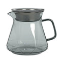 Coffee Server Glass Coffee Tea Sets Accessories Obsidian Shaped Cup Heat Resistance Filter Cup Coffee Sharing Pot