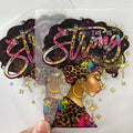 Wholesale Custom PET Plastisol Eco-Friendly Washable Heat Transfer Logo Sticker for Garment T-Shirts