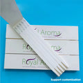 Customized Fragrance Test Paper Scent Strip Perfume Blotter Strips Art Paper Cardboard Custom Logo Four Color Printing