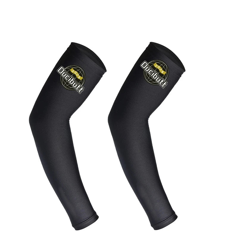 Custom Design Ice Silk Arm Sleeves for Men Outdoor Activity UV Protection Promotion Gift Sports Sleeves for Cycling