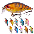 Small Size Crank Bait Lure Bass Perch Pesca Fishing Lure 4.5cm 4g Crankbait Lure in Factory Price MegaBDM