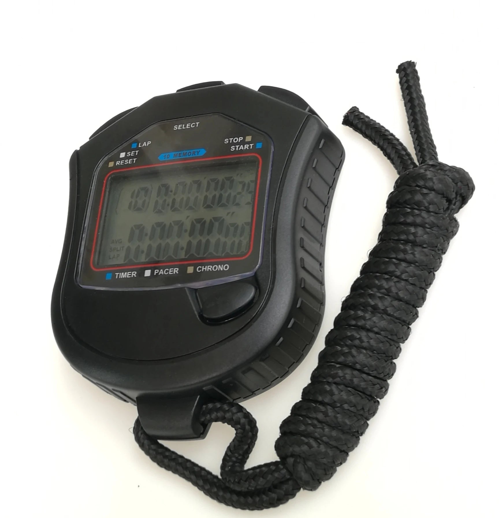 Runner Stopwatch Timer Automatic Stopwatch Lcd Chronograph Sports Stopwatch