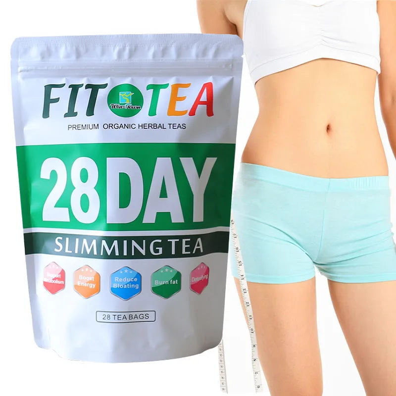 Herbs Slim Tea 28 Day Detox Fit Tea for Winstown ThÃ© Minceur Perte De Poids Reviews Feedback Tea Bag Packaging