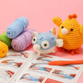 Bohe Customize Crochet Kit Crochet Animal Crochet Octopus Crochet Frog Crochet Globefish for Adults and Kids