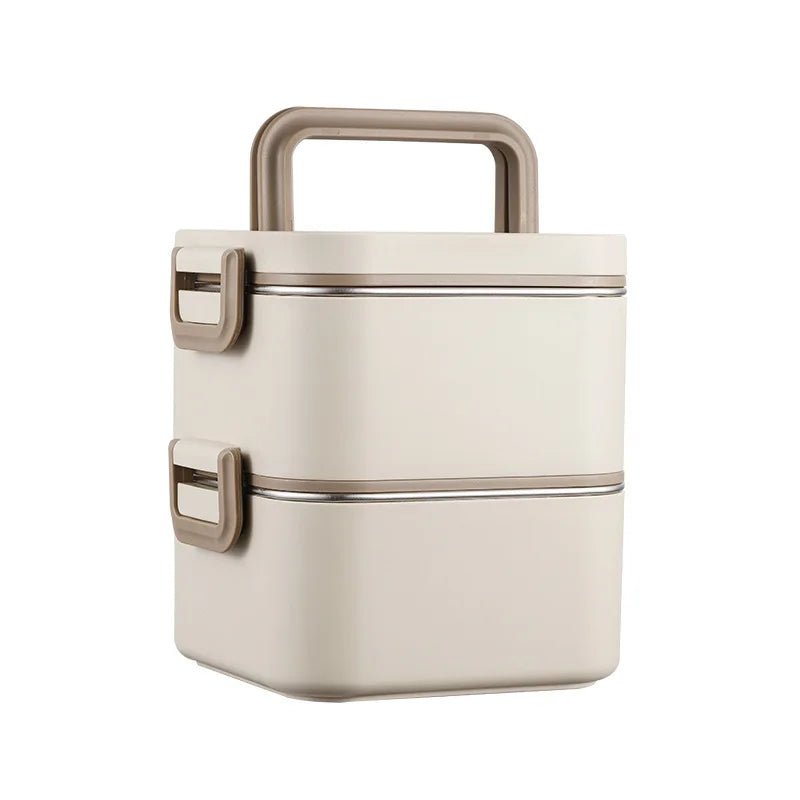 Korean Style Microwave Portable 304 Stainless Steel Insulated Lunch Box Lunch Box