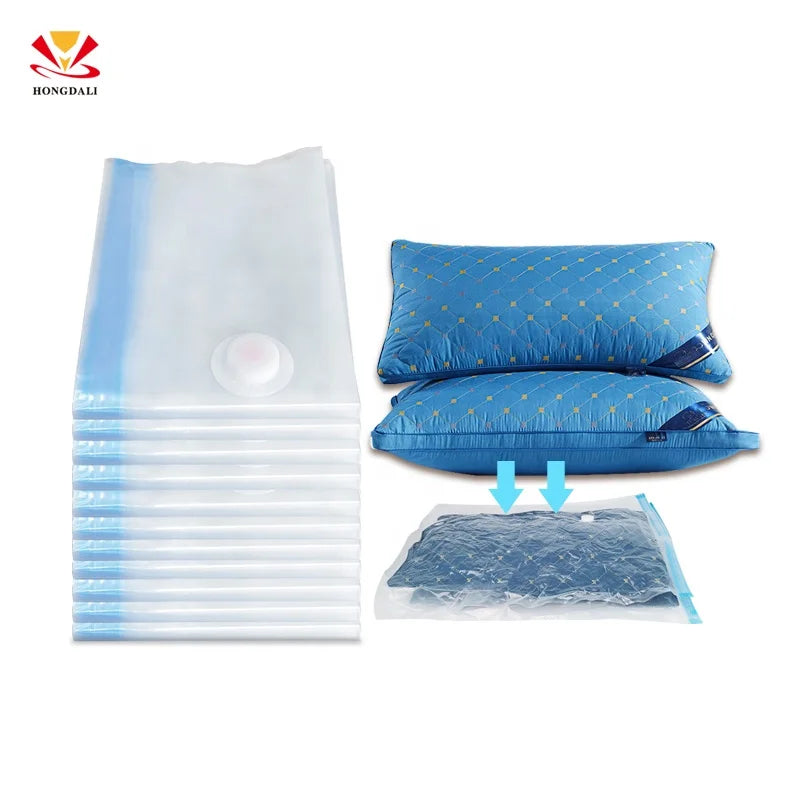 Chinese Factory Extra Large Transparent Comforters Blankets Storage Bags Vacuum Storage Multifunction Dustproof Living Room