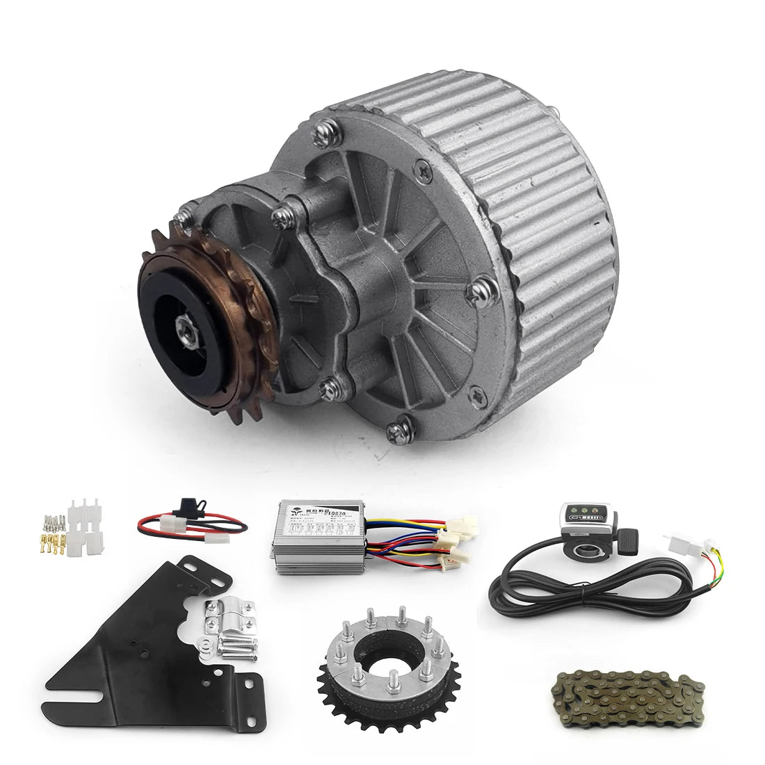 EU USA Warehouse DIY 36v 24v 250w 350w 450w Motor Electric Bike Conversion Kit 450w 27.5 Inch