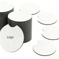 Custom Sublimation Blank Cup Coasters Neoprene Car Coasters Round Car Cup Holder Coaster
