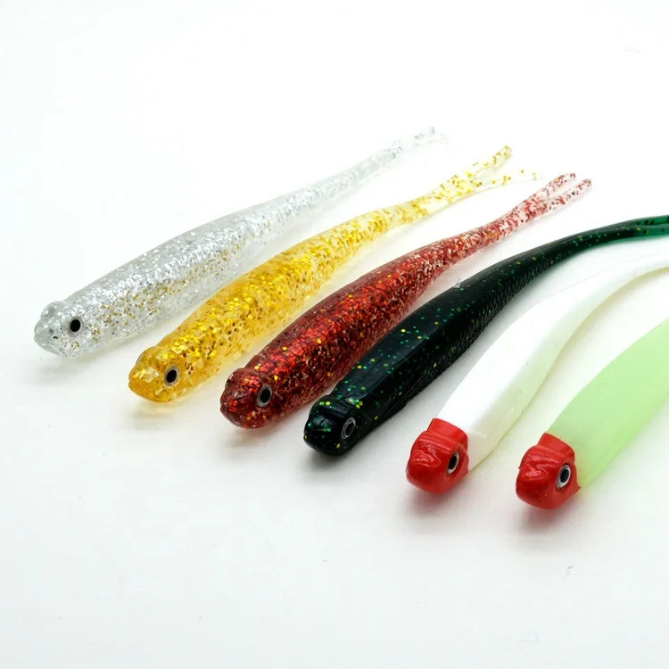 China 130mm 8.5g Soft Shad Fishing Lure Soft Bait Lure Worm Tail Soft Lure