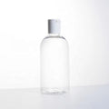 300ml PET Plastic clear Cosmetic Bottle Container with Flip Lid / Empty Transparent Round Shape Bottles for Liquid for Sale