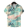 Wholesale Custom Summer Tropical Beach Shirts for Men with Digital Printing 100% Polyester Breathable