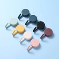 Adhesive Wall Hooks Removable Wall Hangers Hooks for Office Bathroom Kitchen Without Nails