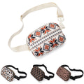 Boho Style Fanny Pack Everywhere Water Repellent Waist Packs Belt Bag Bum Bags Crossbody Bag Women with Adjustable Strap