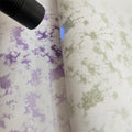 Spray Cloud Pattern UV Activated Radiation Light Color Change Photosensitive Artificial PU Leather for DIY Shoes Bag Bow