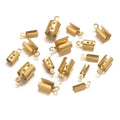 Stainless Steel Chain Buckle Rope Buckle Leather Rope Connection Buckle DIY Bracelet Anklet Handmade Jewelry Accessories
