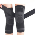 Comfortable and Breathable Fabric Adjustable Pressure Knee Support Pads With Straps Knee Protective Sleeve
