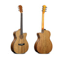 40 inch special guitar sound hole acoustic guitar EQ can be installed