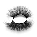 Natural Long Handmade 3D Faux Mink Eyelashes 25MM Eyelashes Wholesale Hot Sale Full Strip Eyelashes