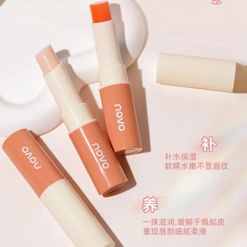 NOVO Hot Selling Soft Texture Bright up Cheek Glossy Liquid Blush Lip and Cheek Soft Glow Tint