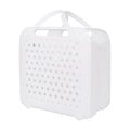 Hot Selling Household Bathroom Japanese-Style Laundry Plastic Folding Laundry Basket Perforated Wall-Mounted Breathable