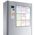 Custom Magnetic Dry Erase White Board Sticker Magnetic Weekly and Monthly Planner Magnetic Calendar for Fridge Refrigerator