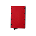 Multiple Colors Wholesale Aluminum Alloy Button Closure for up Credit Cards Smart Wallet Credit Card Holder Customizable Logo
