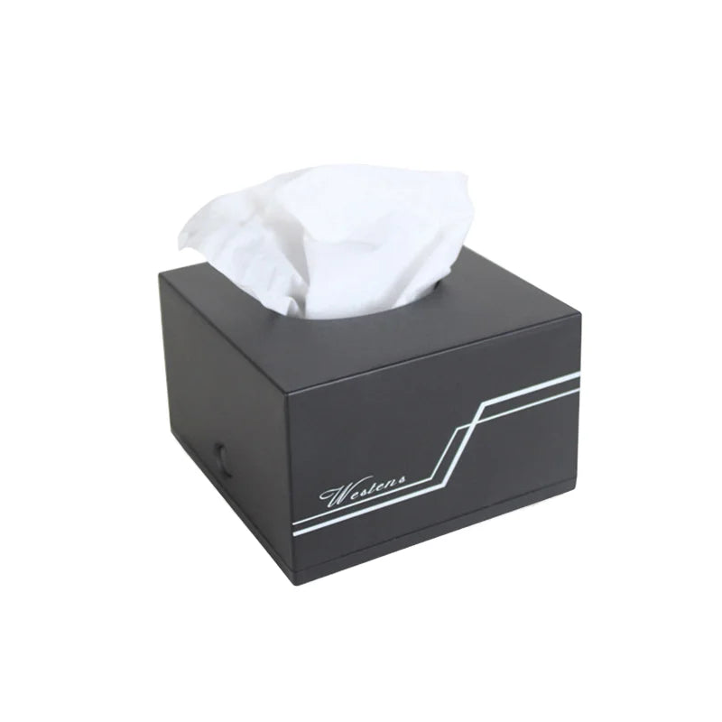 Saige Custom Logo Hotel Tissue Paper Dispenser Tissue Box