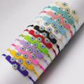 Handmade Bohemian Style Adjustable Woven Flower Beaded Bracelet for Women Beaded with Miyuki Beads-Best High End Beaded Bracelet