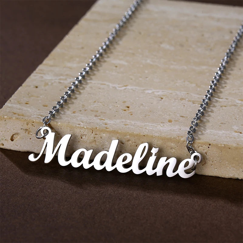 Custom Name Necklace with Heart Butterfly Women Personalized Name Necklace Choker  Wedding Jewelry Gift